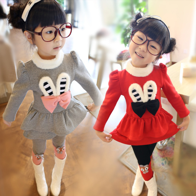 2013冬装 <em>女</em>童装 韩版 秋装 休闲 <em>儿童</em> <em>套装</em> 女 