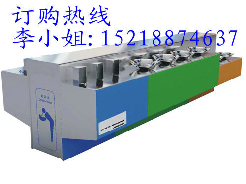 大型饮水台双边3+5龙头饮水台