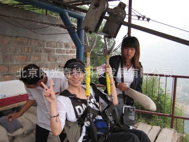 大型户外陆地游乐设备-滑索配件 滑索座椅 滑索