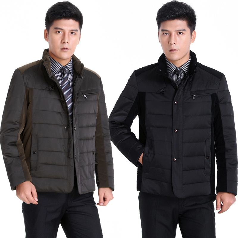 批发品牌男装羽绒服时尚休闲立领鸭绒<em>外套波司</em>