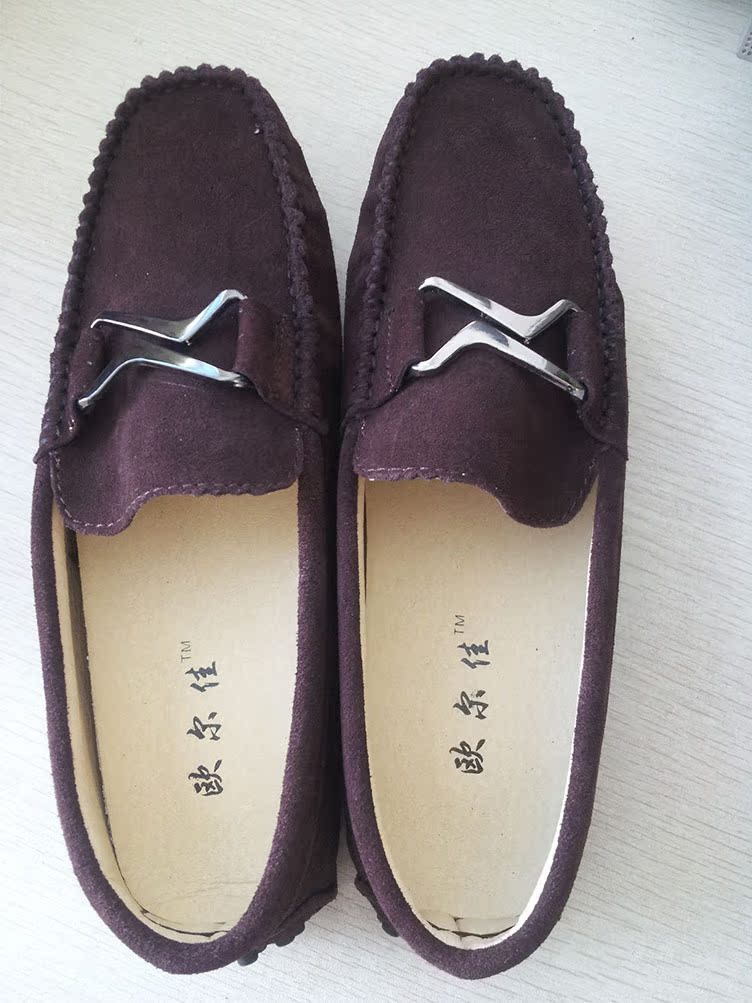 单鞋-温州厂家女鞋批发外贸休闲<em>女式豆豆鞋</em>驾