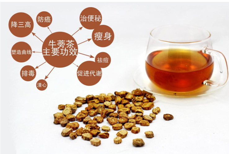 牛蒡茶 (批发中药材花草茶 黄金 牛蒡根