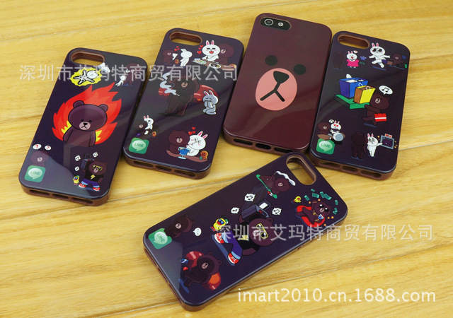 line iphone5 TPU套 (5)