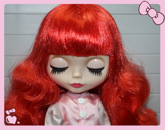 【TAKARA Blythe 小布娃娃/B女/<em>大头妹</em> 翠色卷