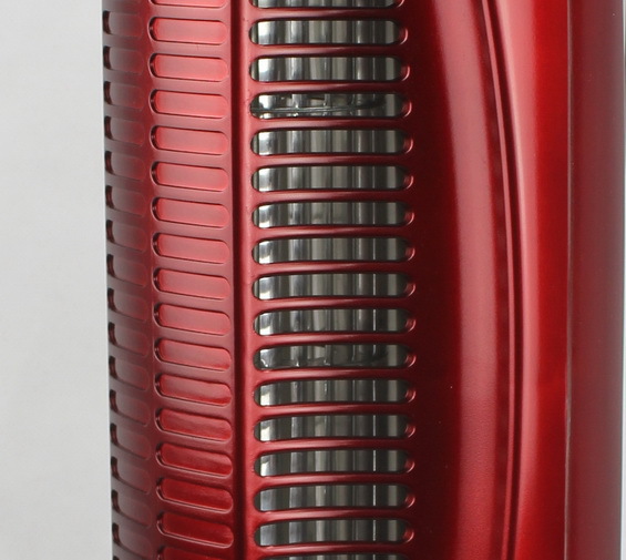【碳纤管暖风机 红色电暖器 专利技术均衡温度