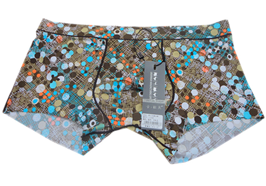 <em>内裤</em>-新款卡杜夫<em>男士内裤</em>冰丝无痕<em>低腰</em>短裤 豹