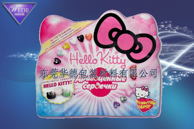 訂制精美印刷圖案HELLO KITTY公仔玩具包裝袋批發・進口・工廠・代買・代購