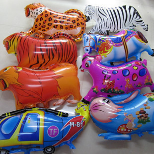 狮子氢气球|卡通气球|订做造型气球|气球公司|氢气球厂家