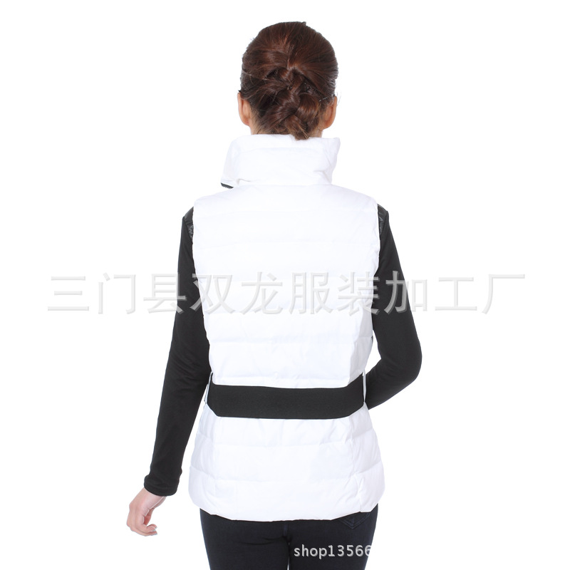 <em>外贸女士羽绒马甲</em>背心 时尚保暖 批发定做图片