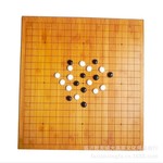 厂家生产供应 竹制棋盘 高档星辰围象两用琪盘 优质价廉