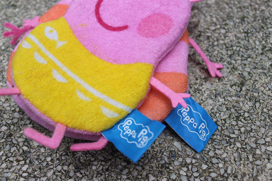 英国<em>动画片</em> Peppa pig<em>粉红猪小妹</em>浴擦 小红猪