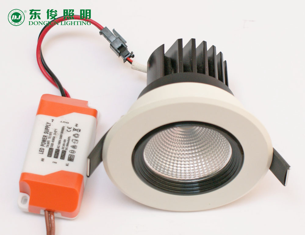 LED天花射灯COB天花射灯套件外壳AL03-2T (7)