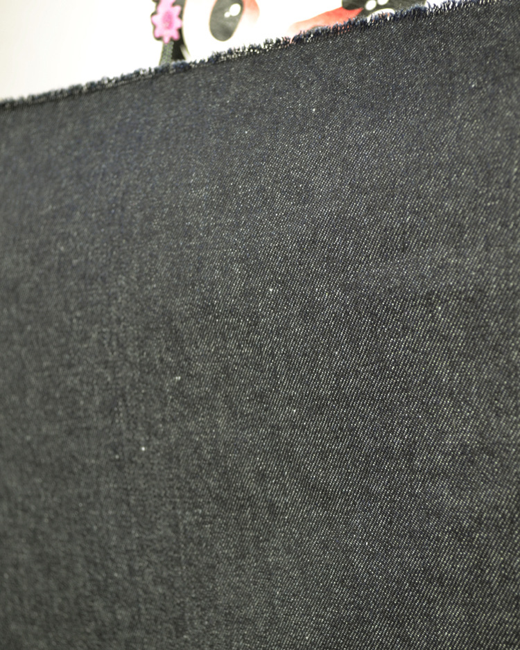 12S*10S全棉牛仔布斜纹牛仔布100%棉男裤料牛仔布9盎司特深蓝