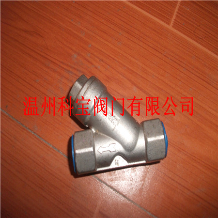 80目Y型内螺纹过滤器