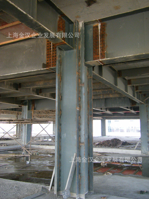 餐厅钢结构支撑立柱
