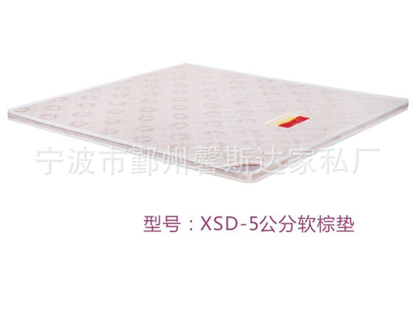 床垫、席梦思-XSD-5公分软棕垫 低价批发天然
