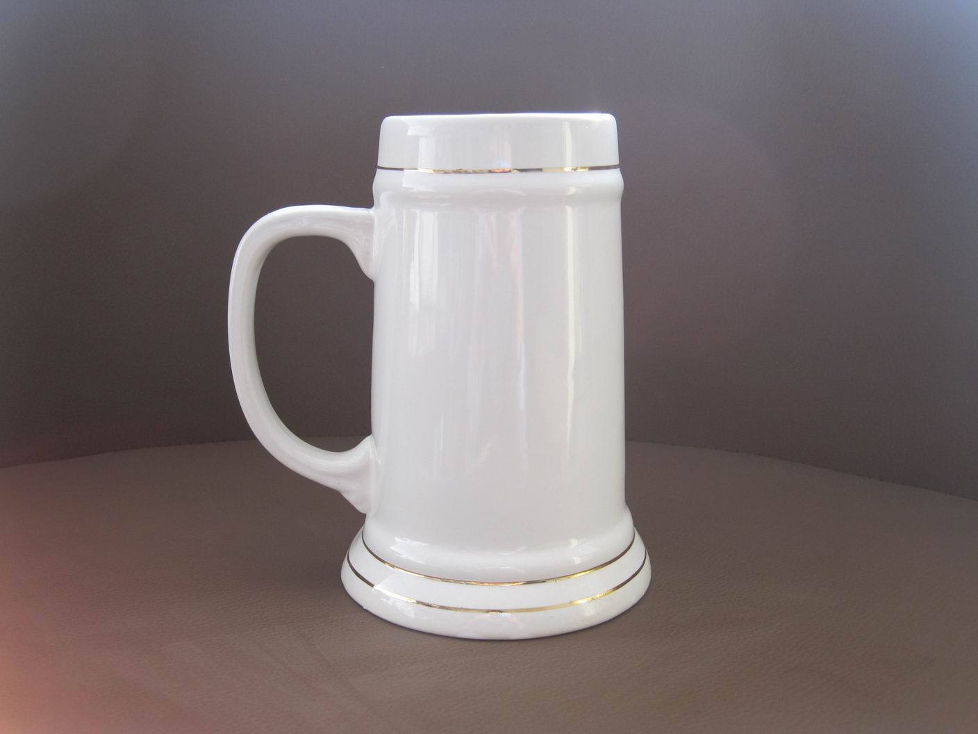 杯子-厂家专业生产各式各色精美陶瓷啤酒杯。