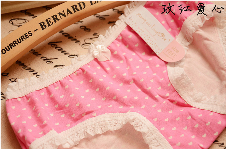 【外贸女士<em>内裤批发</em> 日单卡通蝴蝶结纯棉<em>内裤</em>