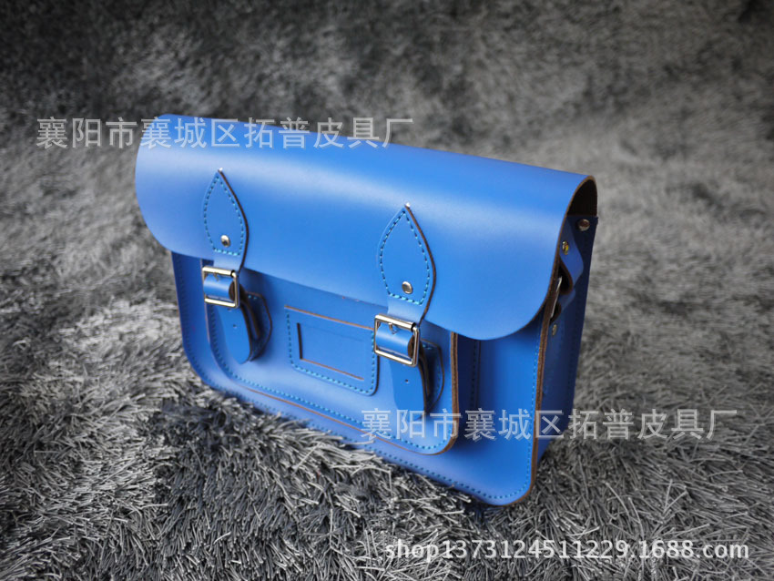 電藍色牛津包