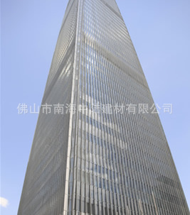 铝天花幕墙包柱子实例