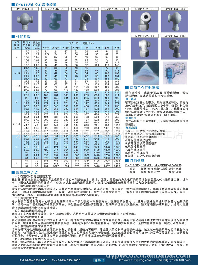 喷嘴喷头