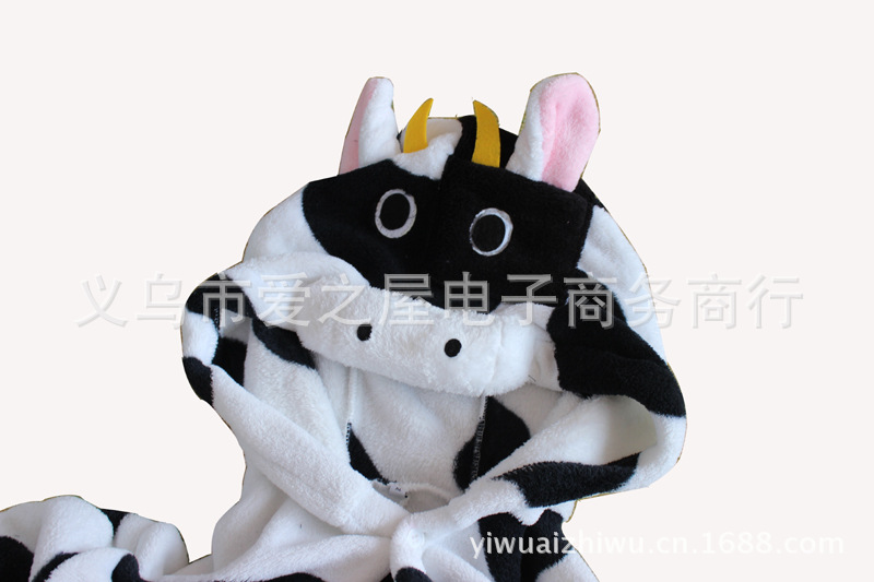 <em>睡衣批发</em> 爱情公寓 <em>卡通睡衣</em> 动物睡衣 珊瑚绒连