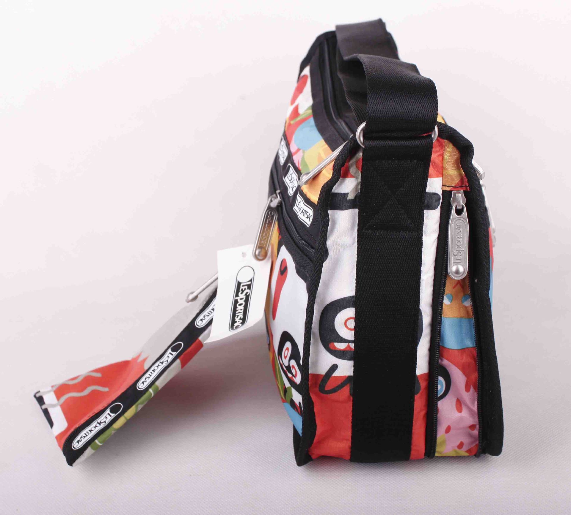 力士保,Lesportsac,热卖单肩斜挎两用包,7507大号铜拉链情侣杯