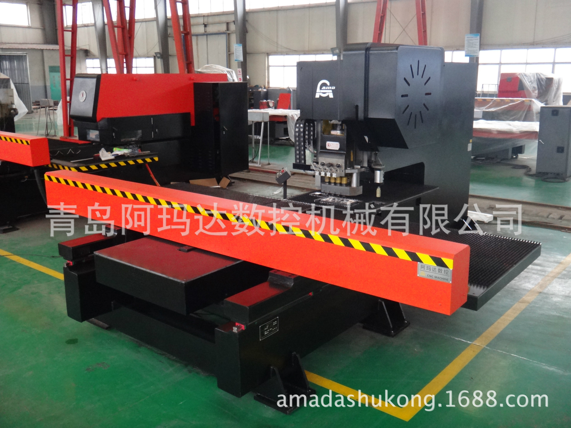 数控冲床  直列式八工位 换模方便 经济实用