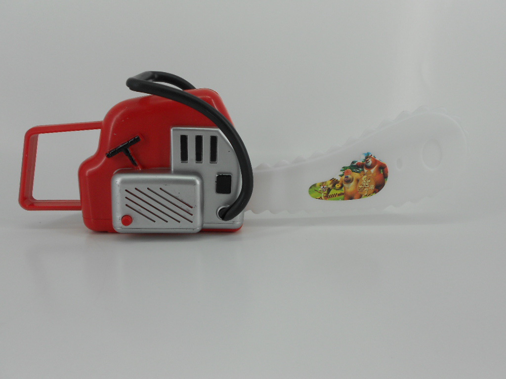 澄海玩具批发 熊出没电锯 森林电锯 电动声光音