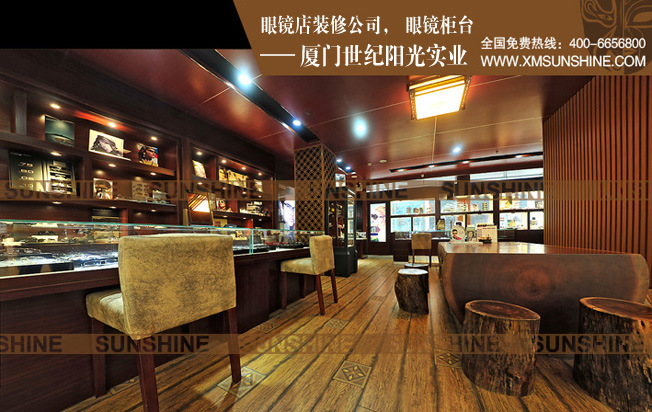 厦门世纪阳光眼镜空间实景工程展示2
