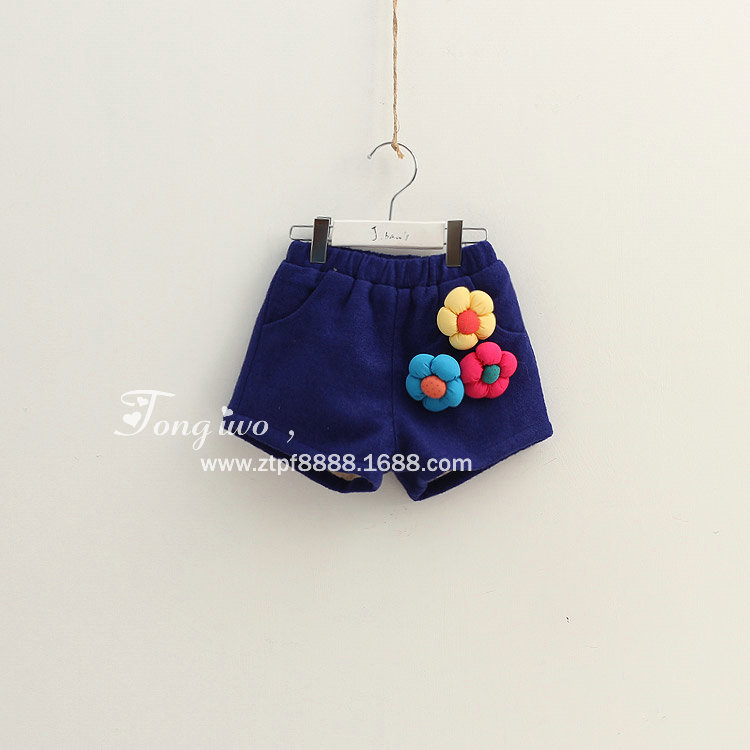 童衣窝 2013<em>冬款</em> 韩版童装 三朵花<em>加绒</em>加厚女儿