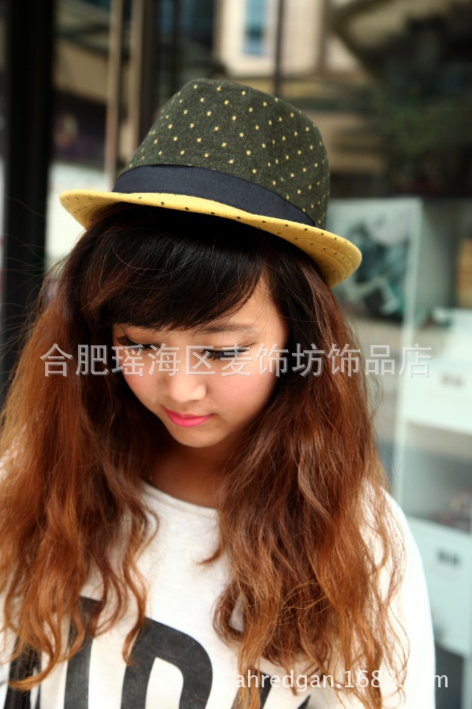 批发采购帽子-品牌帽子 韩国时尚街头潮人女生