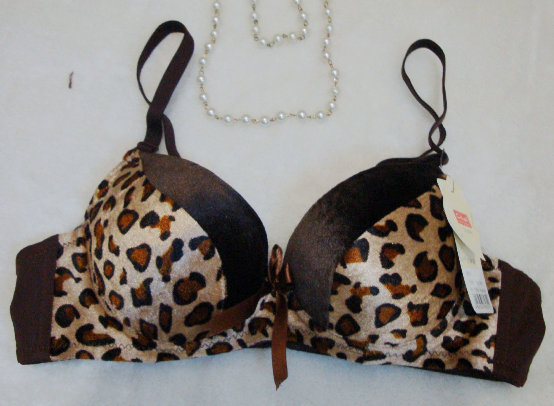 <em>文胸</em>-秋冬 豹纹绒布文胸 <em>个性</em>时尚 少女款式内