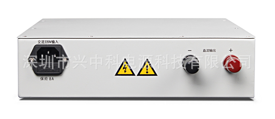 1KW智能充电机背面