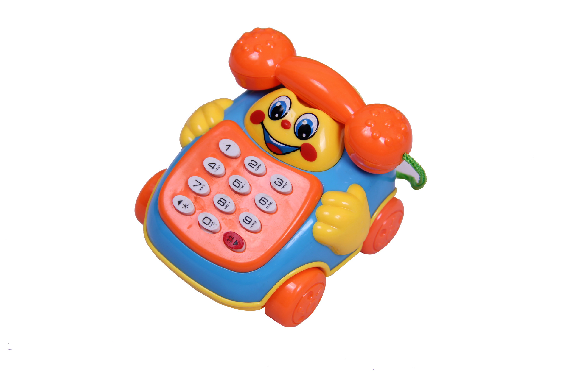 儿童益智玩具 可爱卡通迷你音乐电话机 婴幼儿