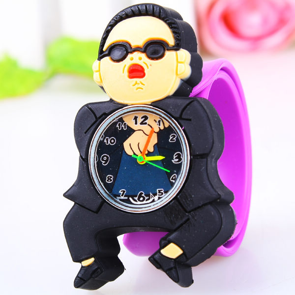 【供应潮爆鸟叔江南style骑马舞儿童拍拍手表