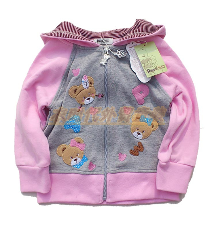 2-<em>6岁男童卫衣</em>秋新款飞机卡通韩版<em>拉链</em>连帽加