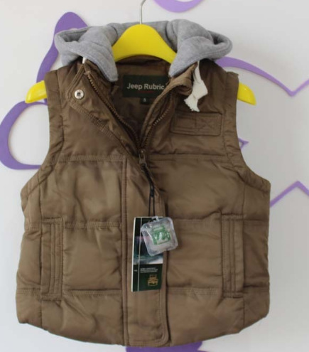 【10.29 外贸<em>童装</em>欧美原单Jeep<em>男童</em>羽绒<em>马甲</em>背