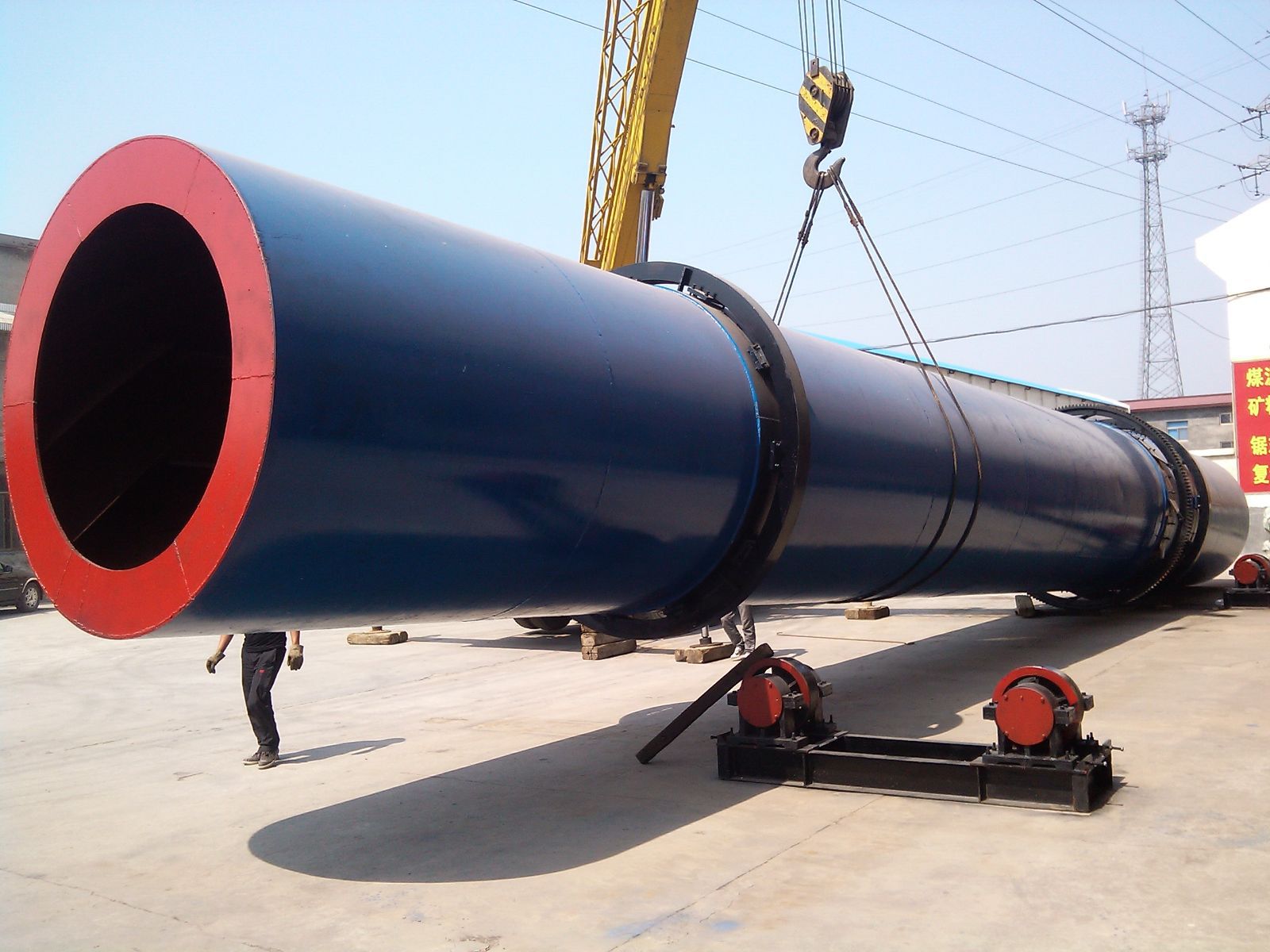 回转滚筒干燥设备-各种煤泥烘干机型号 建文烘
