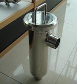 卫生级不锈钢管道过滤器一样