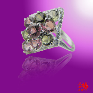 批发采购手饰-品牌彩宝首饰品925纯银镶天然水