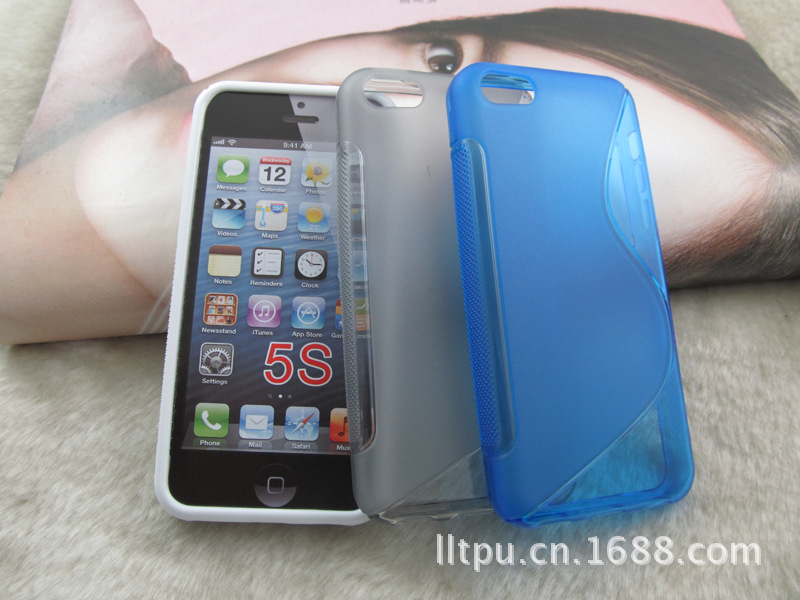 【新款上市 苹果iphone 5CS型防滑套 手机保护