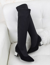 温州品牌女靴_鞋跟高度:中跟(3-5CM)_筒高:过