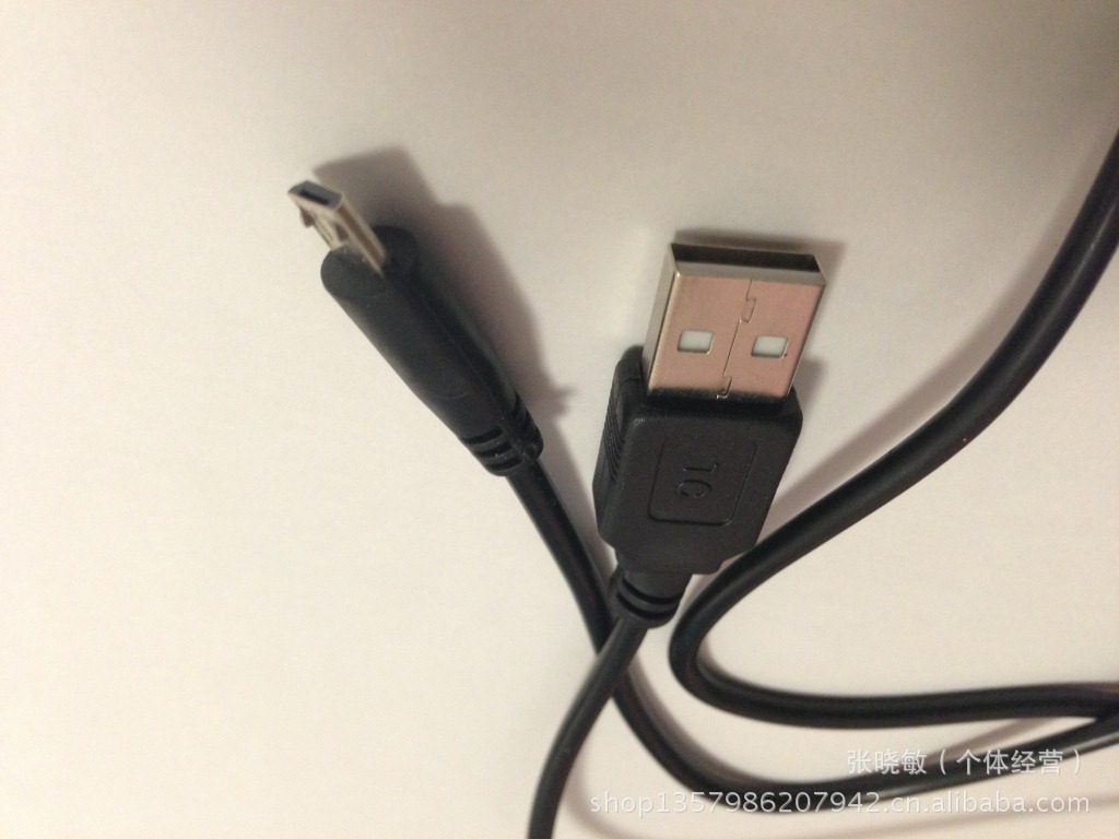 2批发usb-micro5p线 手机数据线 通用转接线 充电线 三星 htc