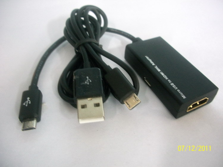 【micro usb to hdmi f mhl cable】价格,厂家,图片,数据线、接口连接线,东莞市九诺电子有限公司-马可波罗网