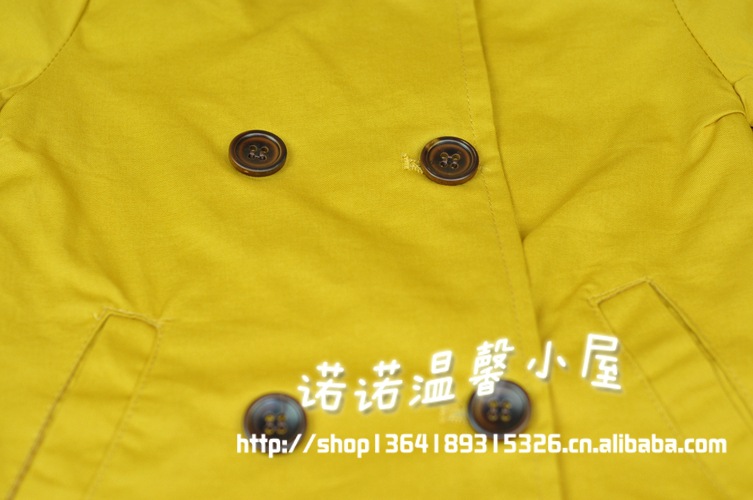 【2013<em>秋季</em>新品童风衣 韩版<em>时尚女中童</em>春秋外