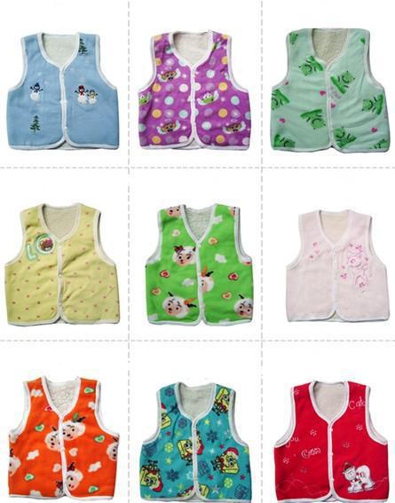 儿童<em>棉马甲</em> 男童<em>女童冬</em>款<em>棉背心</em> 加绒加厚宝宝