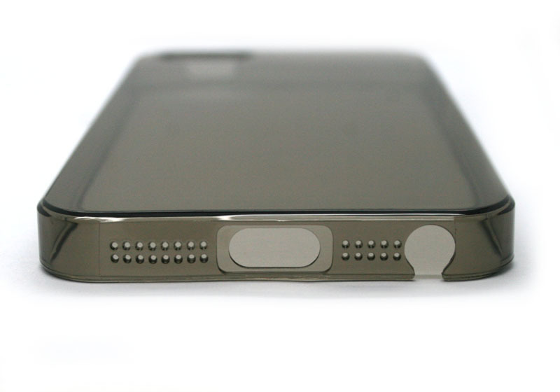 苹果5S手机壳 PC透明全包边硬壳 防刮伤ipho
