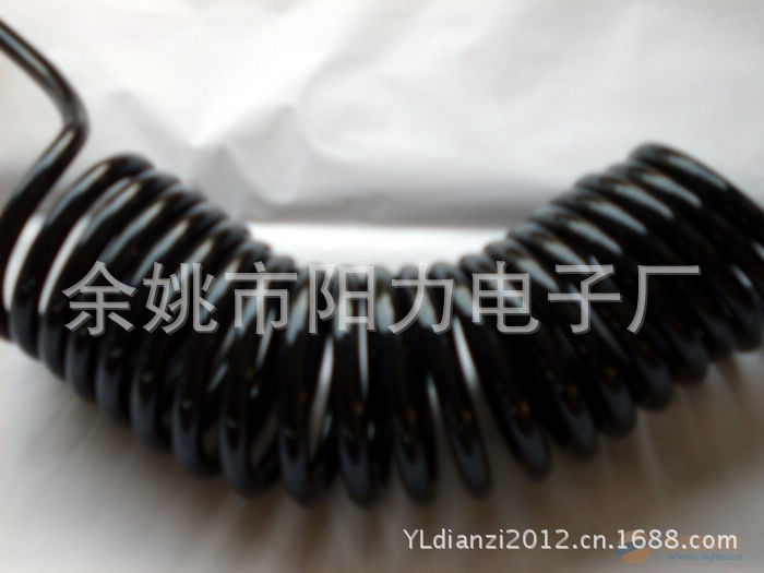 弹簧线卷线螺旋电缆