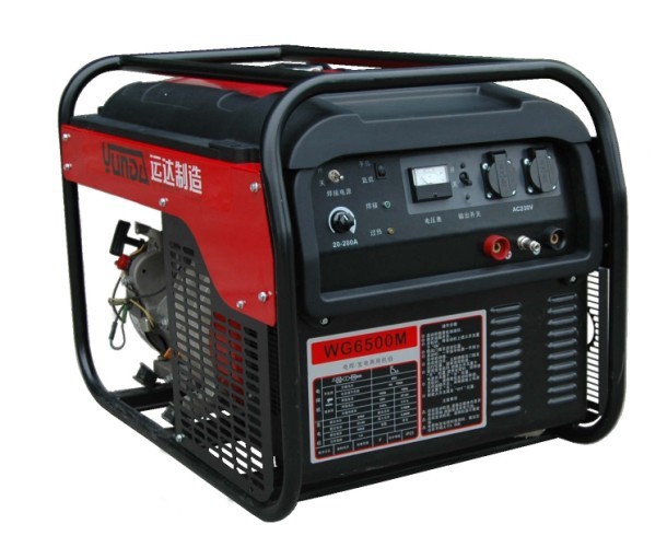 运达WG65000M汽油数码发电焊机